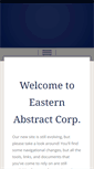 Mobile Screenshot of easternabstractny.com